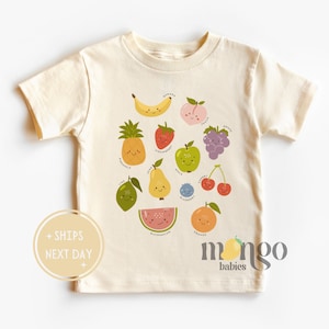 The Fruit of the Spirit Cute Kids Tshirt Cute Fruit Newborn Fruits of the Spirit Shirt Christian Aesthetic Shirt Fruit Baby Outfit 2097