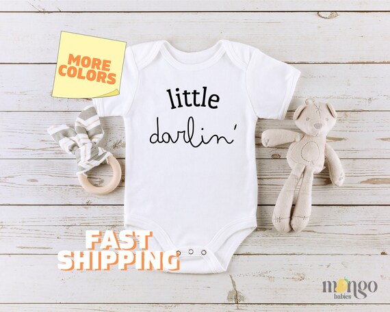 Little Darlin Onesies Brand Cute Everyday Tee Pregnancy