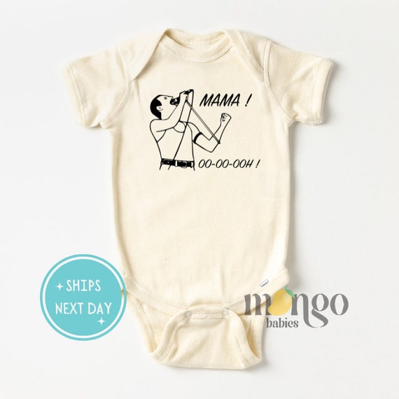 Funny Baby Onesies® Brand Mama Oo - Oo - Ooh Baby Bodysuit Funny Baby Onesie Cute Baby Shower Gift Funny Baby Shirt Pregnancy Reveal Idea