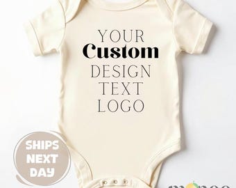 Body personnalisé de marque Baby Onesies®, Vêtements de bébé personnalisés, Cadeau pour la fête des Mères, Chemise avec prénom personnalisé, Chemise enfant personnalisée