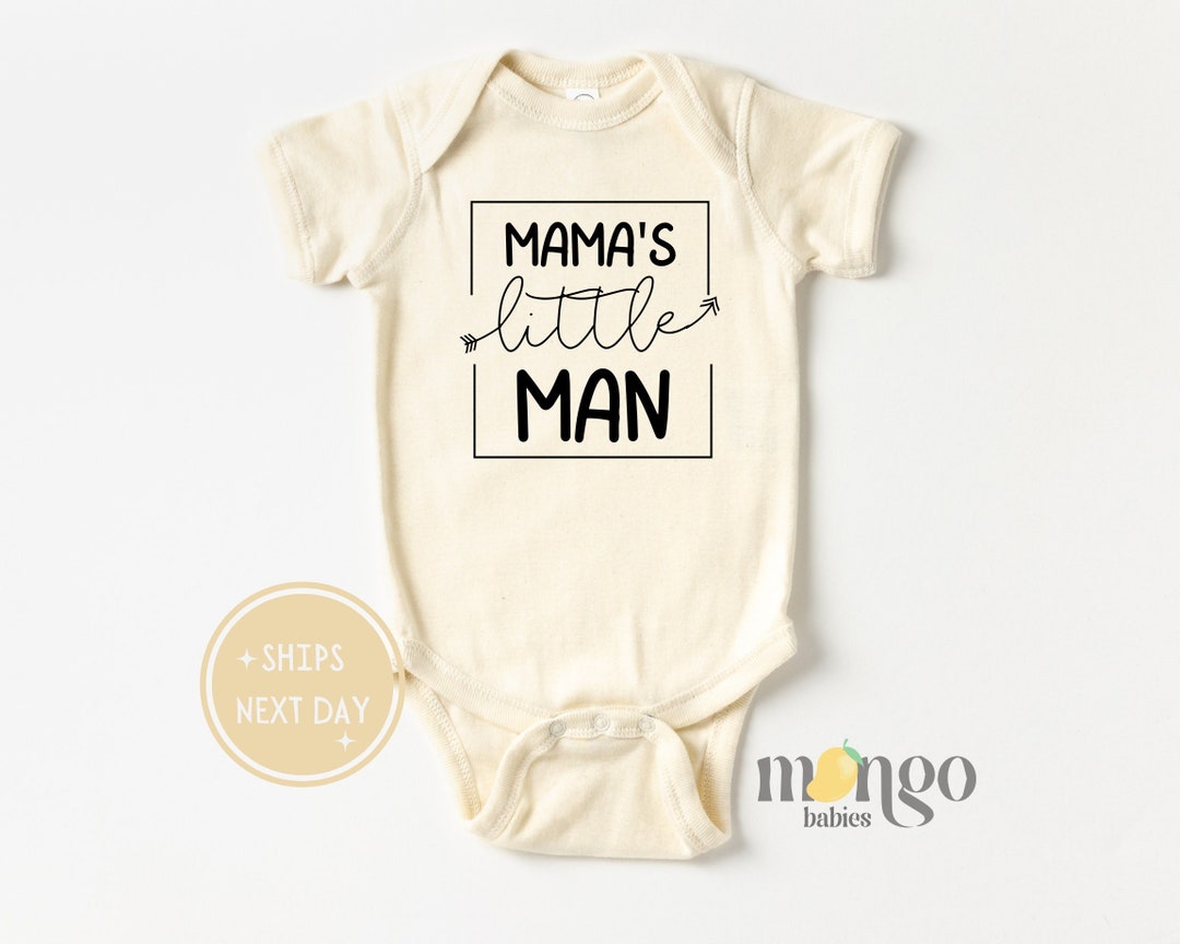 Mama's Little Man Onesies® Brand Mother's Day Gift for Etsy