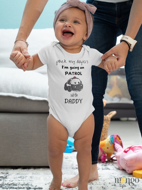 Pack My Diaper Onesies® Marque Daddy's Patrol Buddy Vêtements pour bébé  Cadeau de baby shower mignon pour la fête des pères Cadeau de grand-père  pour papa 439 -  Canada