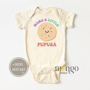 Cute Baby Onesies® Faire-part pour bébé Pupusa de marque Mama Cadeau surprise Cadeau baby shower pour maman Cadeau pour nouveau-né Vêtements Salvador