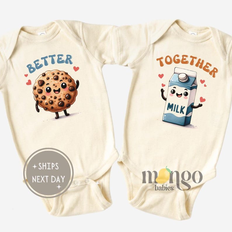 Better Together Twins Baby Onesies®