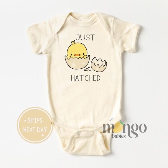 Just Hatched Baby Onesies Brand Baby Chick Pregnancy Announcement Cute Baby Shower Gift for Mom New Parents Gift for Newborn Outfit Etsy
