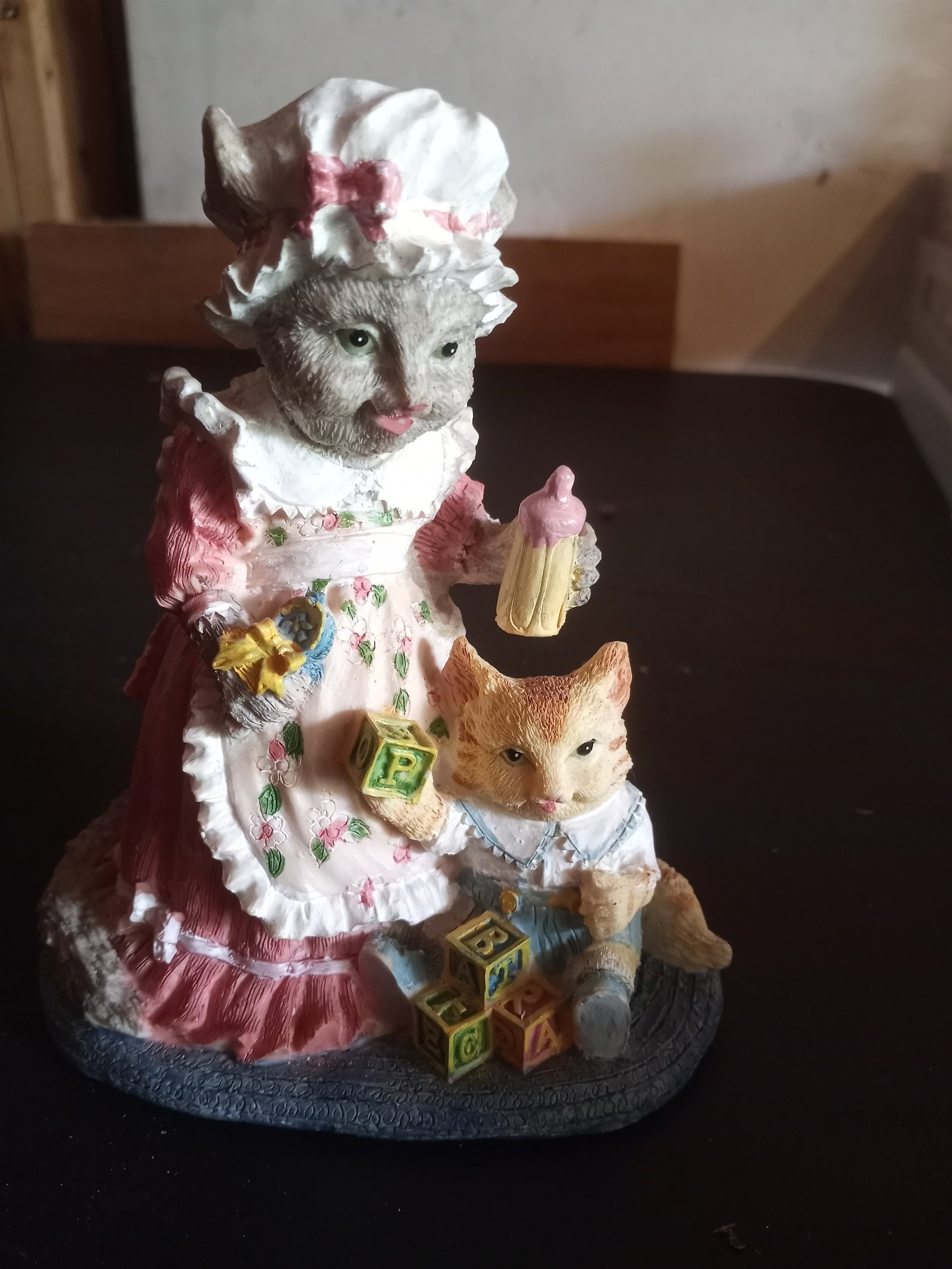 Mme Emma Catnip & Baby Bertram Figurine Etsy Canada