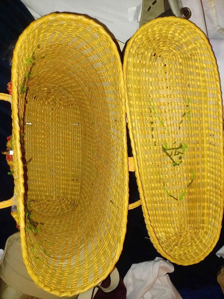 Vintage Straw Bag Etsy