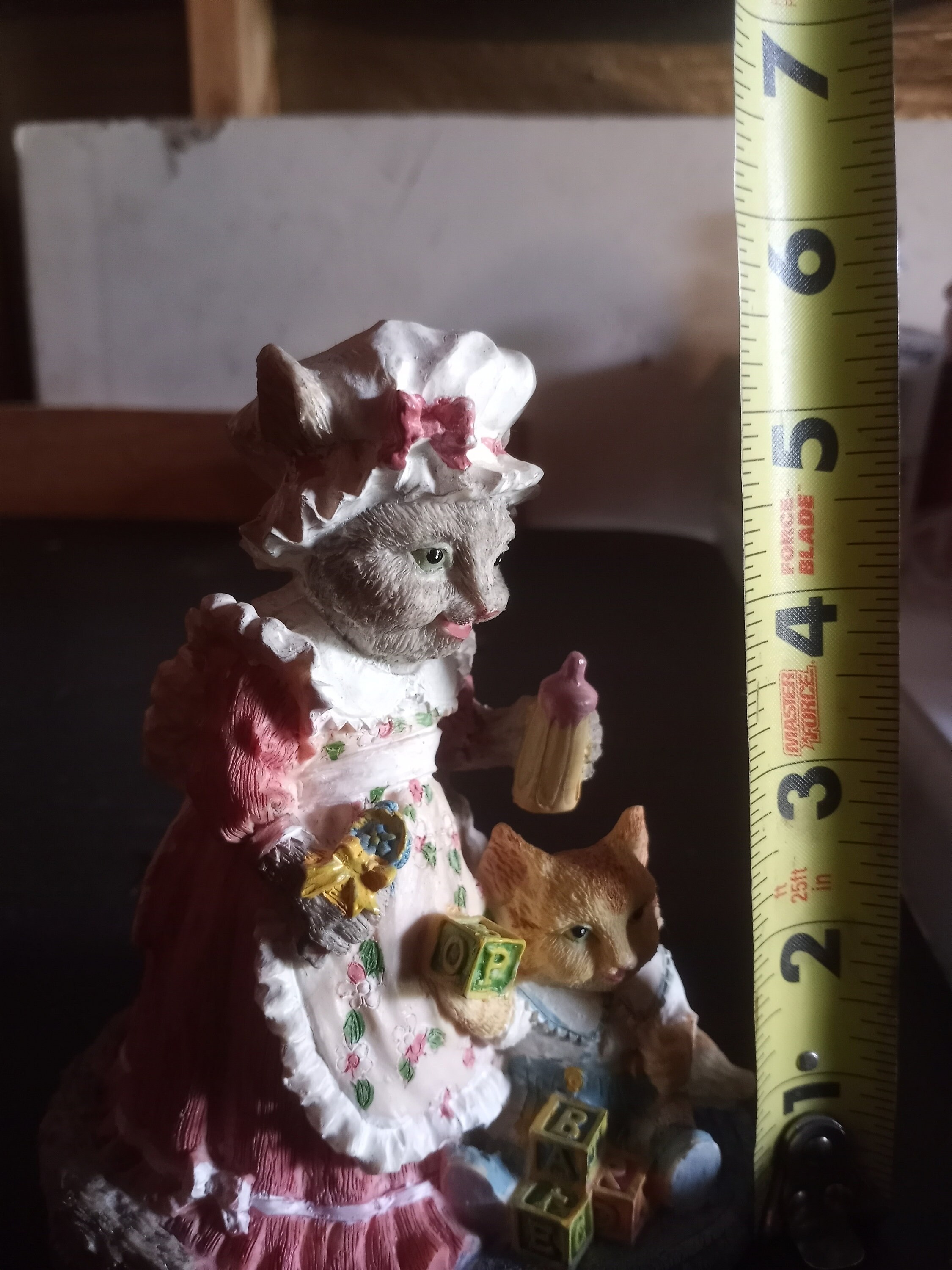 Mme Emma Catnip & Baby Bertram Figurine Etsy Canada