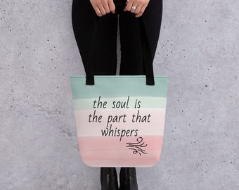 ENoeticMerch Tote bag - Whisper line