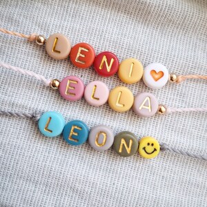 Personalisiertes Armband Namen bunt