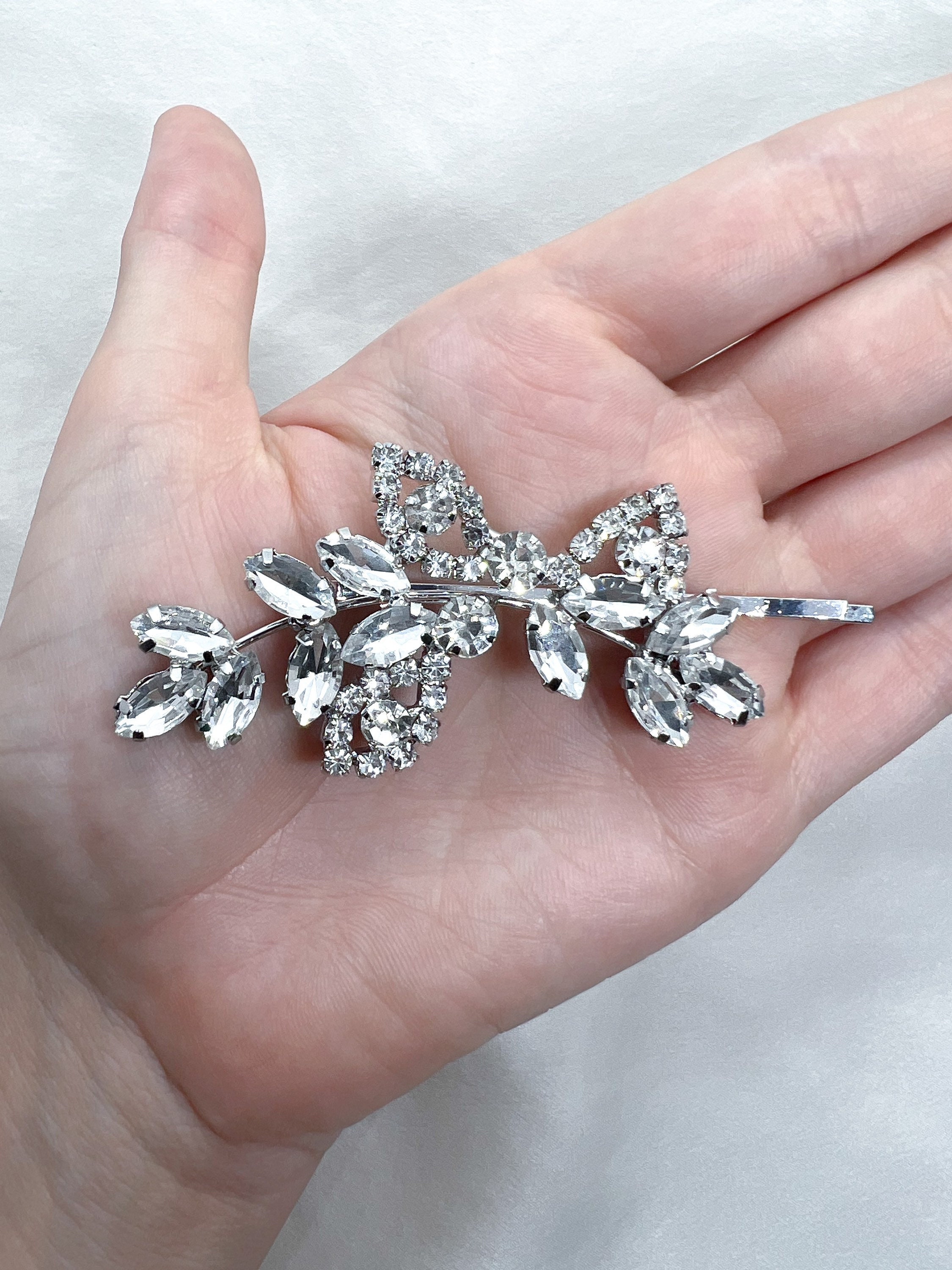 Diamante Hair Piece - Etsy UK Diamante Hair Piece - Etsy UK