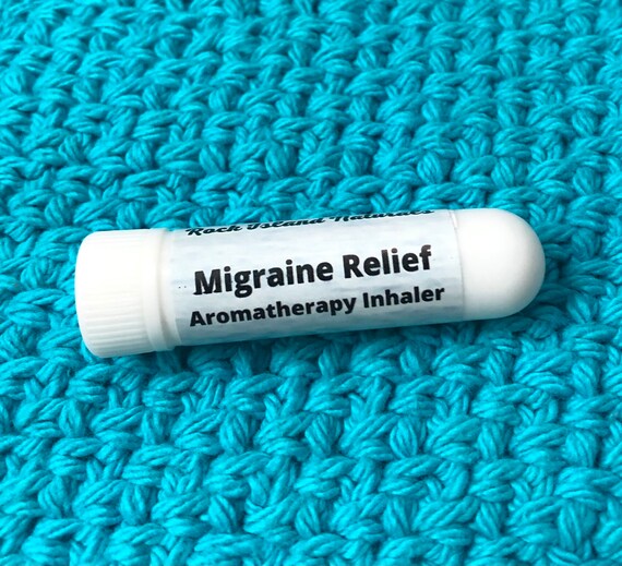Migraine Relief Aromatherapy Inhaler Migraine Pain and Nausea Etsy
