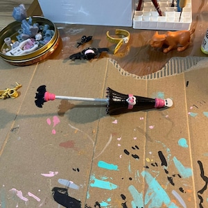 MONSTER HIGH Umbrella Parasol Draculaura First Wave accessories spares OOAK 3D Resin Printed