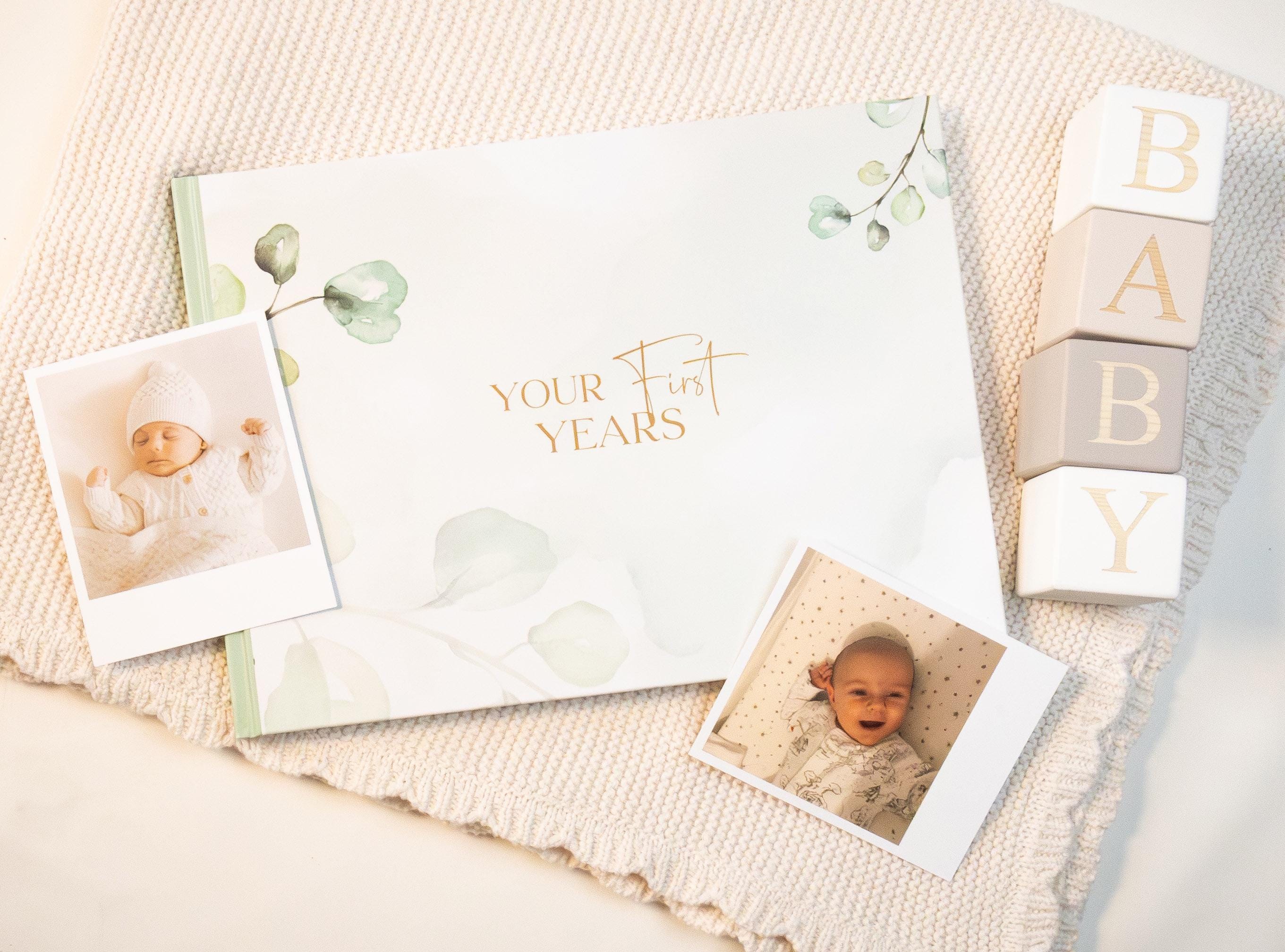 Botanical Baby Memory Book: First Year Keepsake Album