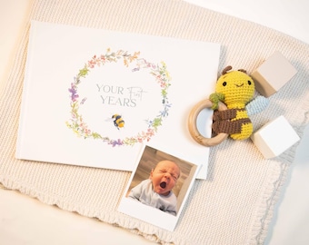 Bee Baby Memory Book: First Year Keepsake Journal