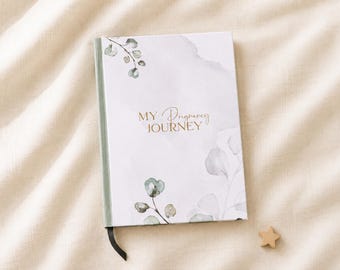 Pregnancy Journal & Keepsake Diary | Botanical Pregnancy Planner | Mum to Be Gift