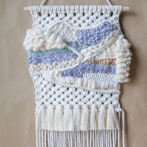 Weaved Macrame Wall Hanging | Weaved Wall Hanging | Macrame Wall Hanging