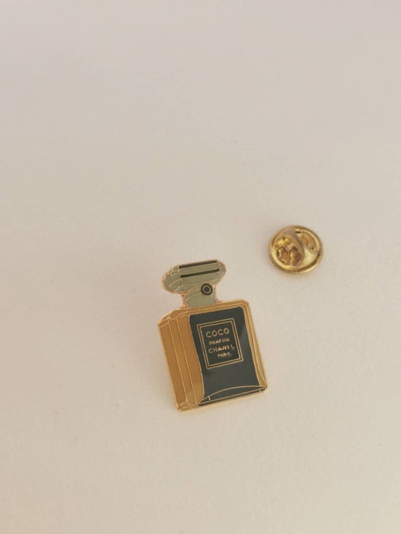 Chanel® Vintage perfume bottle pin 