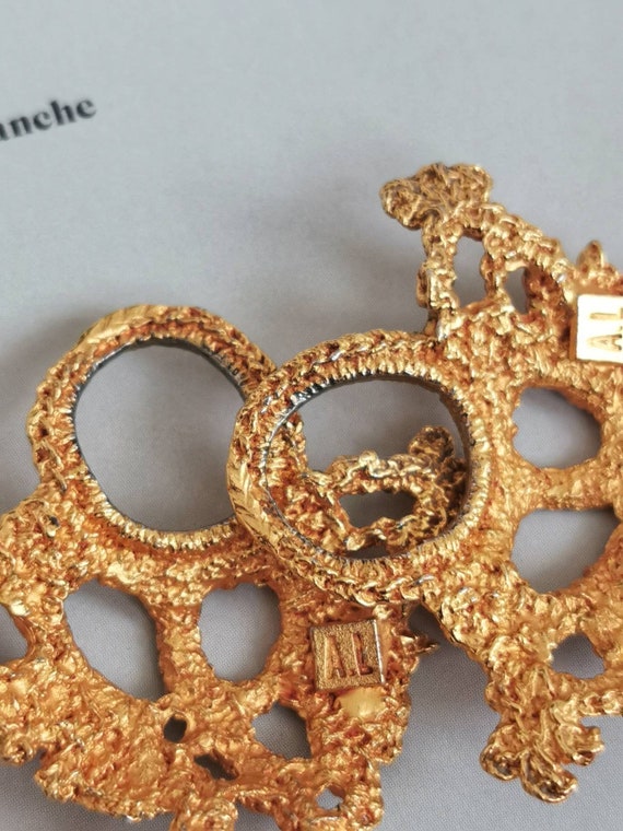 Alexis Lahellec Paris rare earrings clip vintage … - image 8