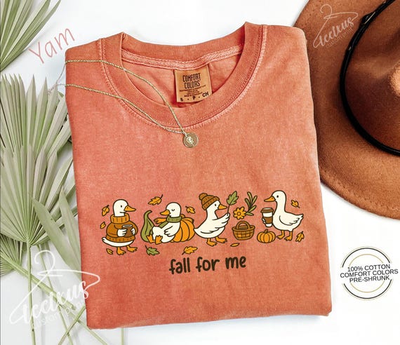 Fall Vibes shirt, Fall Goose shirt, Autumn Silly Goose Shirts, Fall Lovers Shirt, Cozy Season Shirt, Hello Fall Shirt,  Comfort Colors