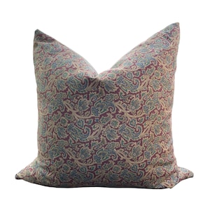 Burgundy Throw Pillow Cover Couch Pillows Summer Pillows Moody Home Decor Designer Pillow