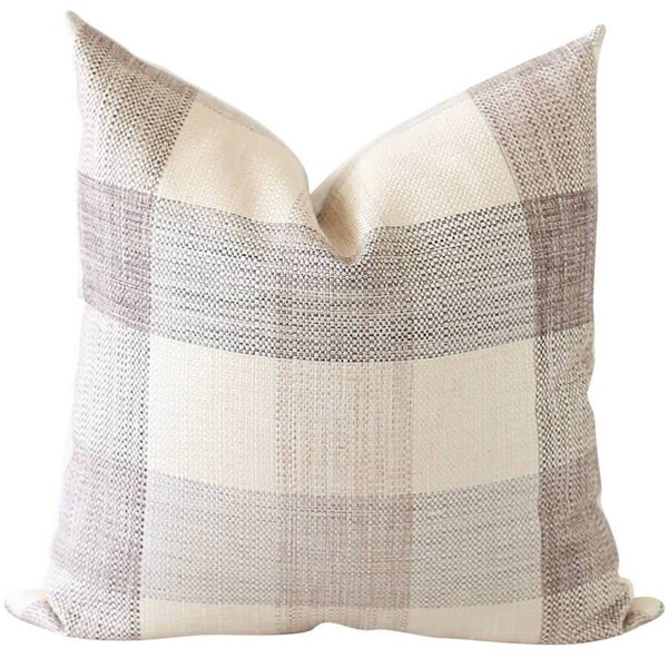 Plaid Pillow Covers Etsy