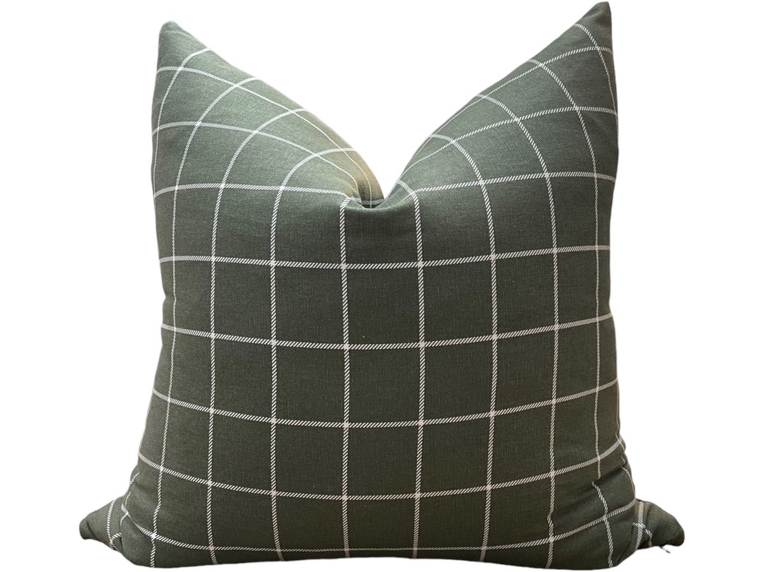 Sage Green Pillow Cover Olive Green Fall Pillows Christmas Pillows