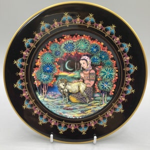 Villeroy & Boch Heinrich Plate, Alyonushka Collectible Plate, Porcelain Plate, Art Deco, Home Deco Plate, Wall Deco Plate, Gift Idea,