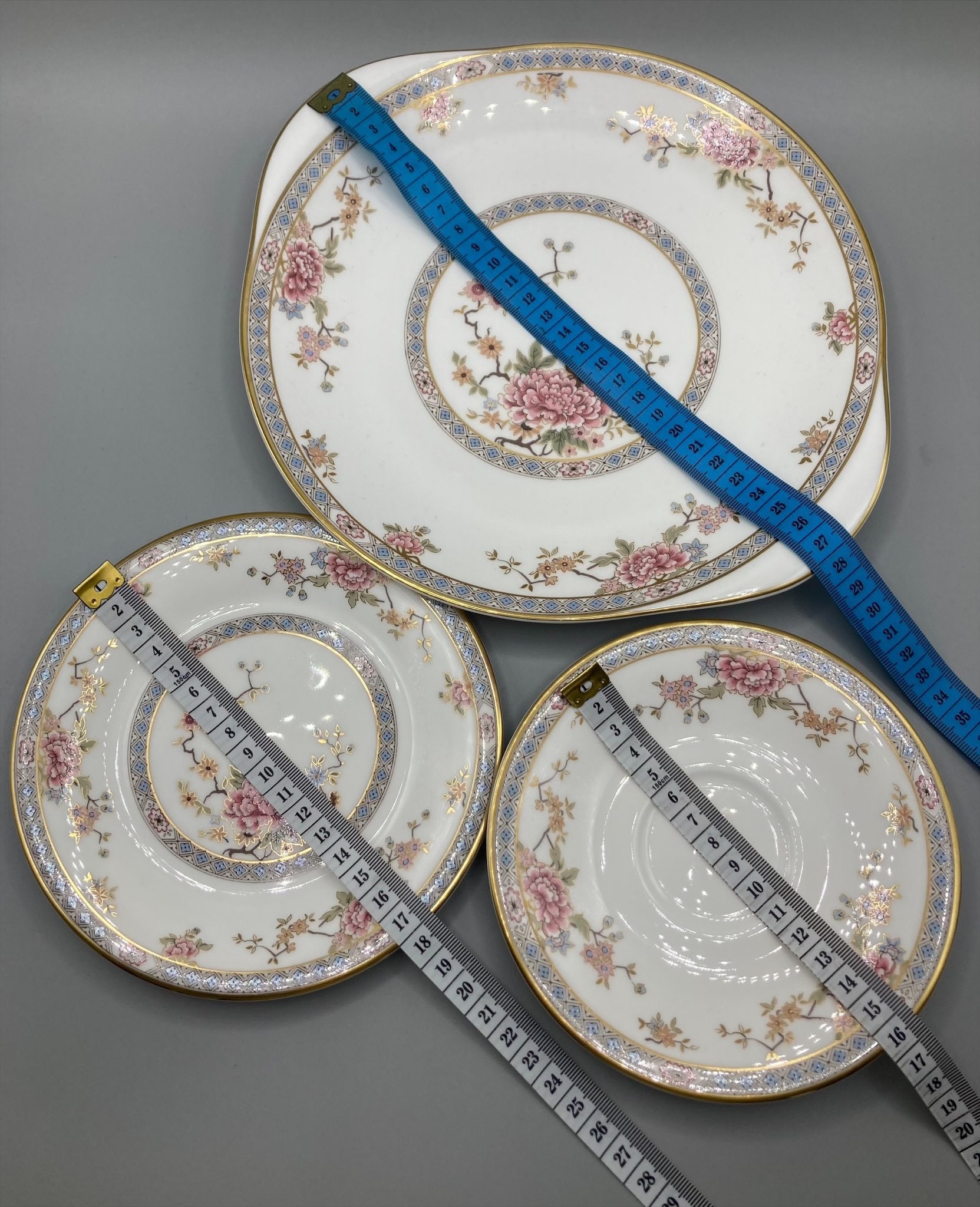 【希少品】ロイヤルドルトン★カントン★パーティセット ロイヤルドルトン カントン ティーセット：ファインボーンチャイナ 21