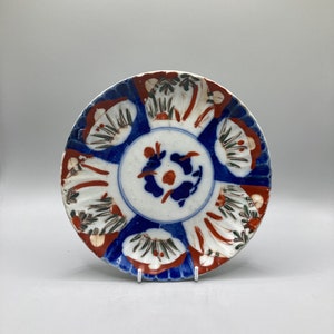Antique Japanese Imari Porcelain Plate Meiji, Imari Plate Japan Meiji, Decorative Japanese Plate,