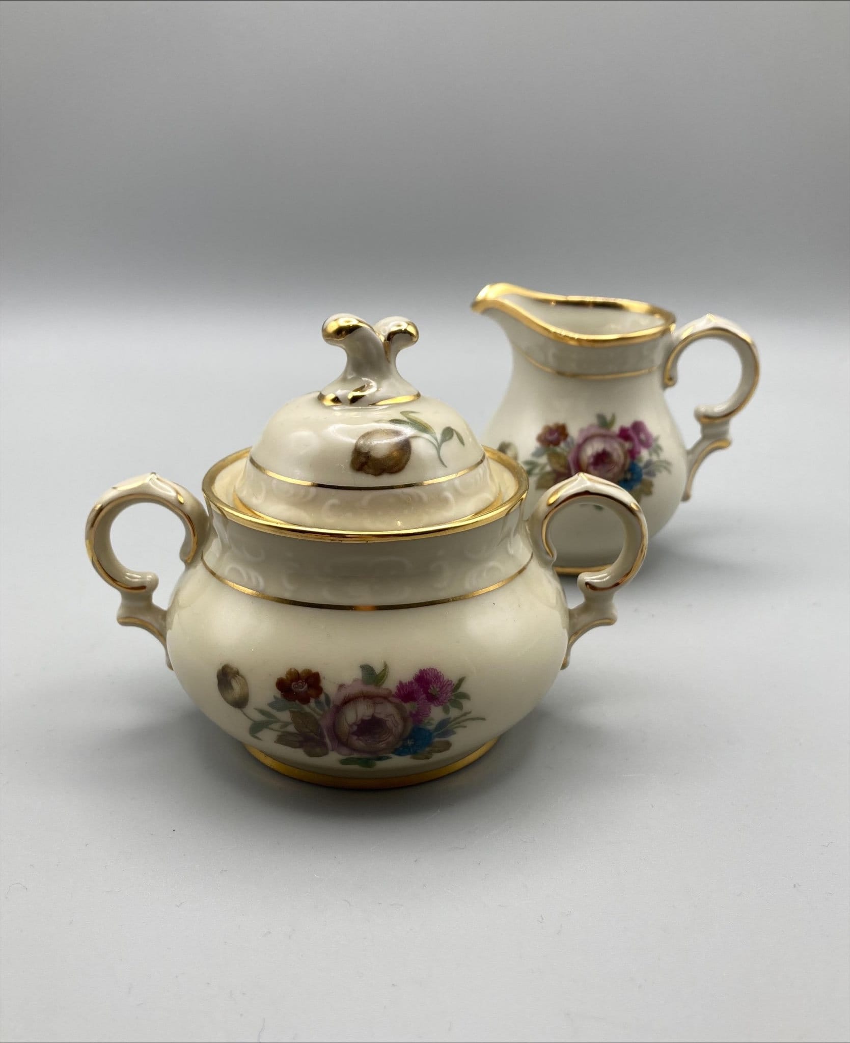 Vintage Kjøbenhavns Porcelains Coffee Set – Maleri KPM, Ivory Fine