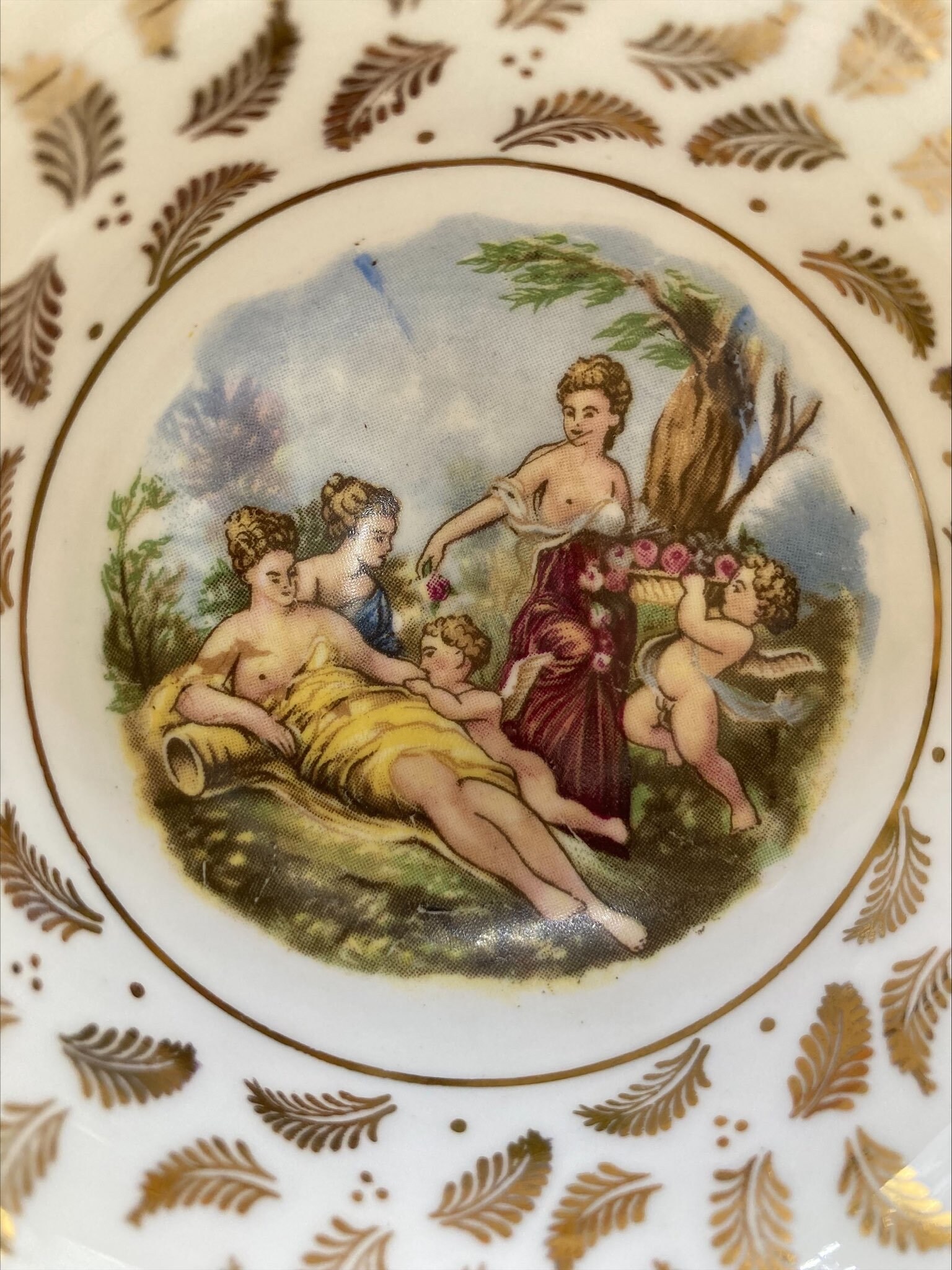 Collectible English Imperial Fine Bone China Tea Trio, Warranted