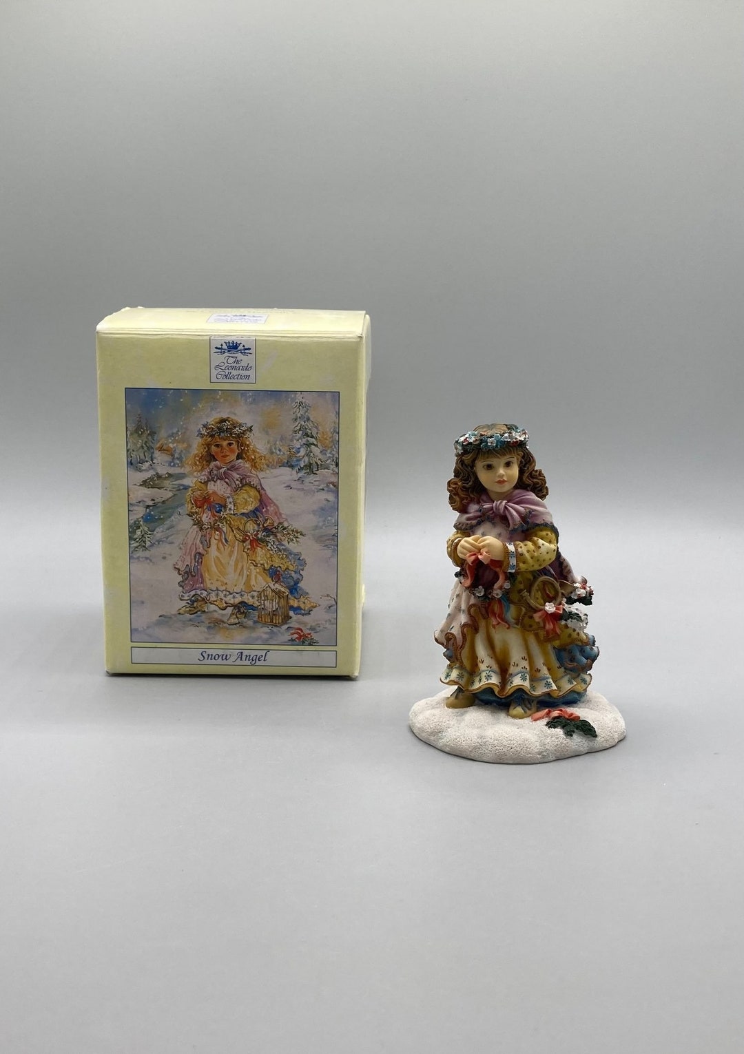 The Leonardo Collection snow Angel Figurine by Etsy