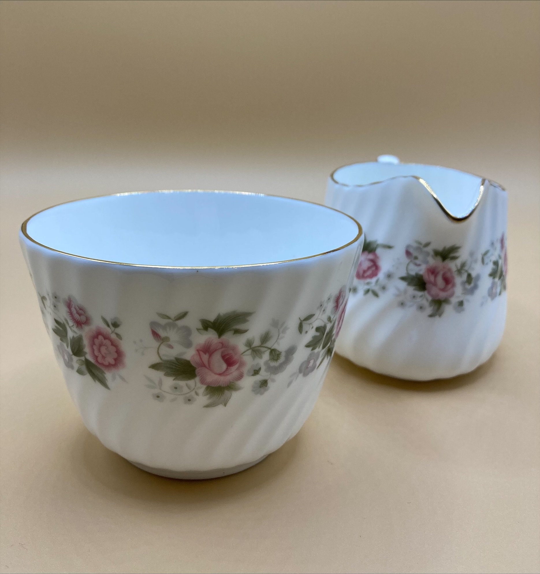 Vintage Minton Spring Bouquet Tea Set: 21-piece Fine Bone China - Etsy