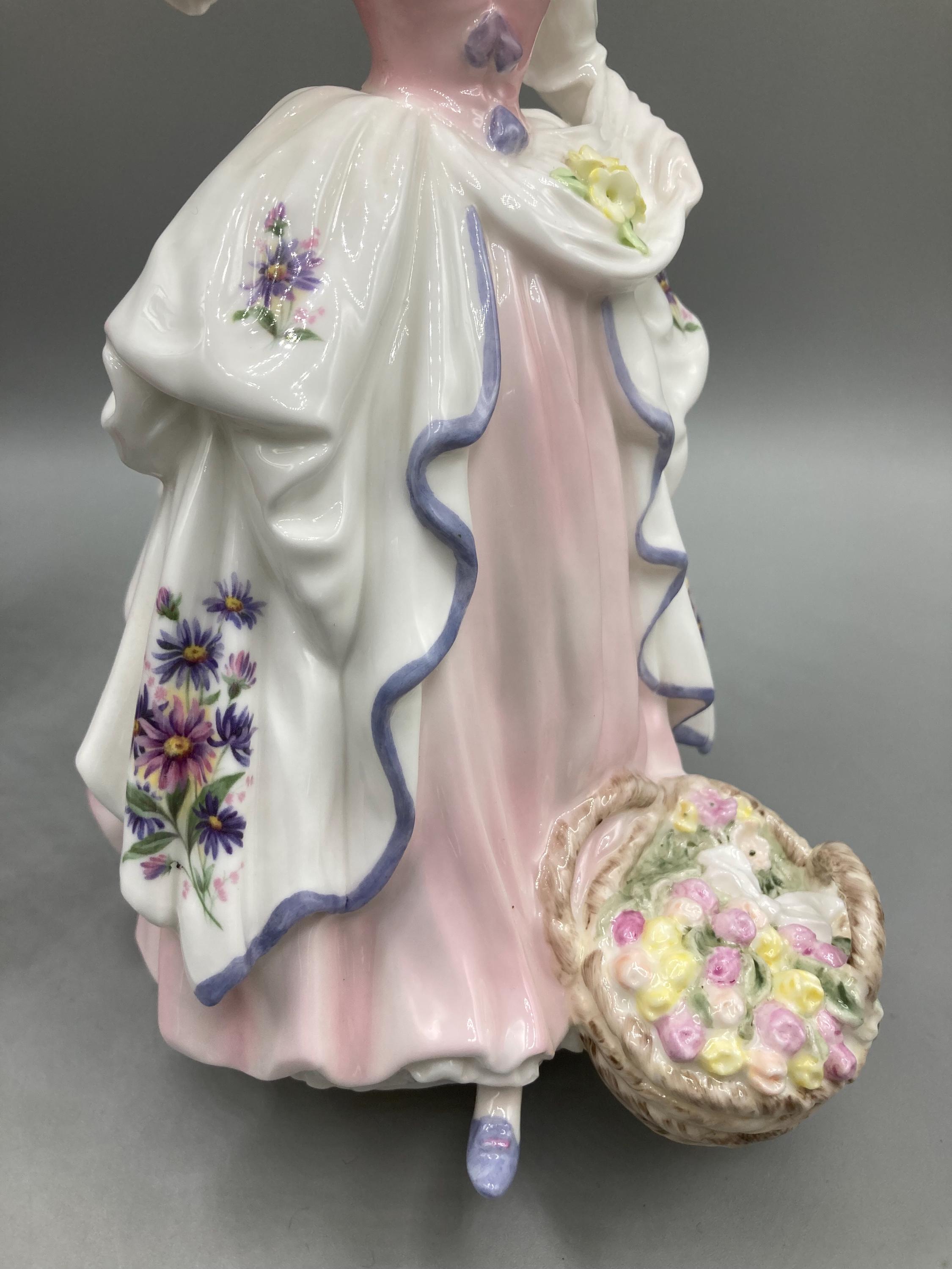 Coalport the Flower Seller Figurine, Limited Edition Figure