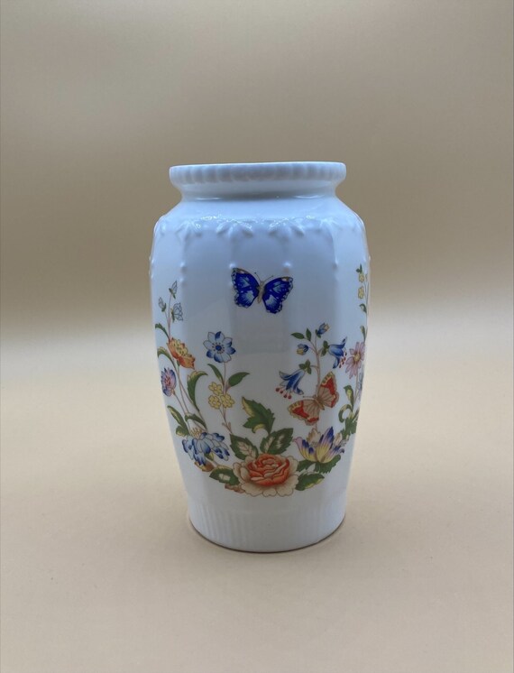 Aynsley Cottage Garden Small Vase Vintage Flower Vase Etsy UK
