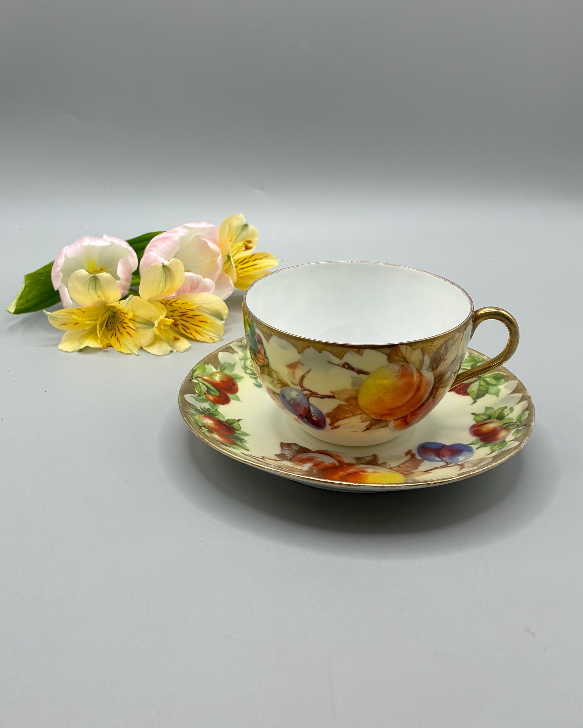 美品　フォルクステット　Volkstedt お皿 Volkstedt Tea Set - Etsy