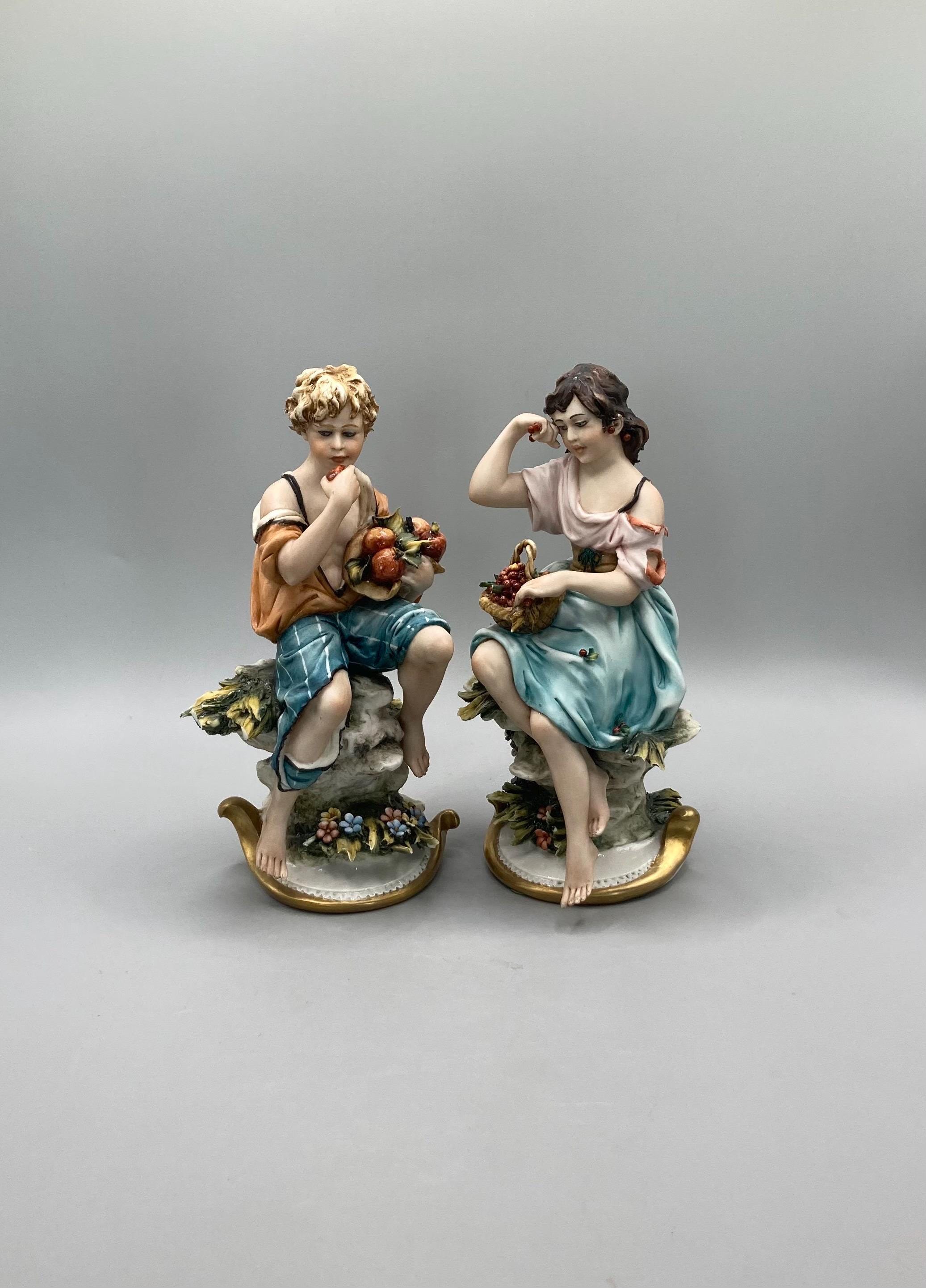 Capodimonte Porcellane Principe Figurines – Boy and Girl