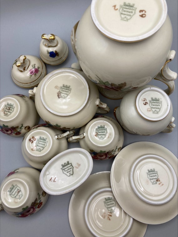 希少　Kjobenhavns Porcellains Maleri KPM Kobenhavns Porcellains Maleri KPM - Copenhagen Porcelain