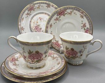 ロイヤルドルトン カントン ティーセット：ファインボーンチャイナ 21