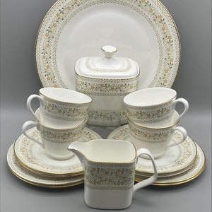 Vintage Royal Doulton Paisley Tea Set, Vintage English Tea Set for 4 ...