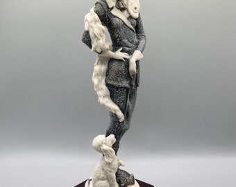 Giuseppe Armani Figurine: the Poodle, Florence 1987, Home Decor - Etsy