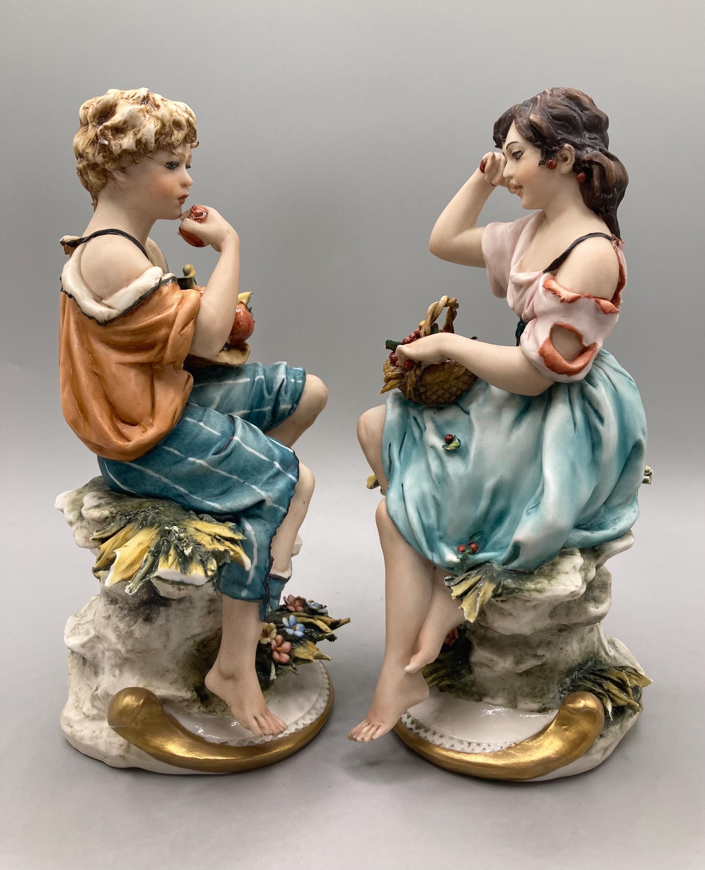 Capodimonte Porcellane Principe Figurines – Boy and Girl With