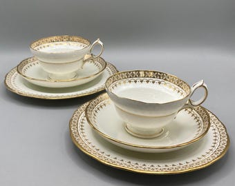 ロイヤルドルトン カントン H5052 コーヒー/エスプレッソ トリオ