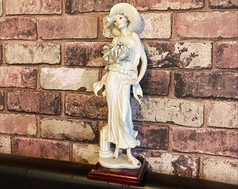 Italian Giuseppe Armani Figurine – “SOPHIA” With Dog 0636 F