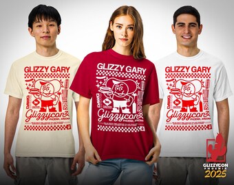 GLIZZY GARY Hot Dog Shirt | Glizzycon 2025 | Comfort Colors 1717, Funny BBQ Graphic Tee, Grilling, Cookout Gift, Meme Shirt, Streetwear Tee