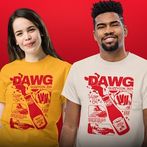 DAWG Hot Dog Unisex Red Graphic Tee | Glizzycon 2024 | Gildan 5000, Streetwear, Hot Dog Shirt, Grilling Shirt, BBQ, Funny Shirt, Meme Shirt