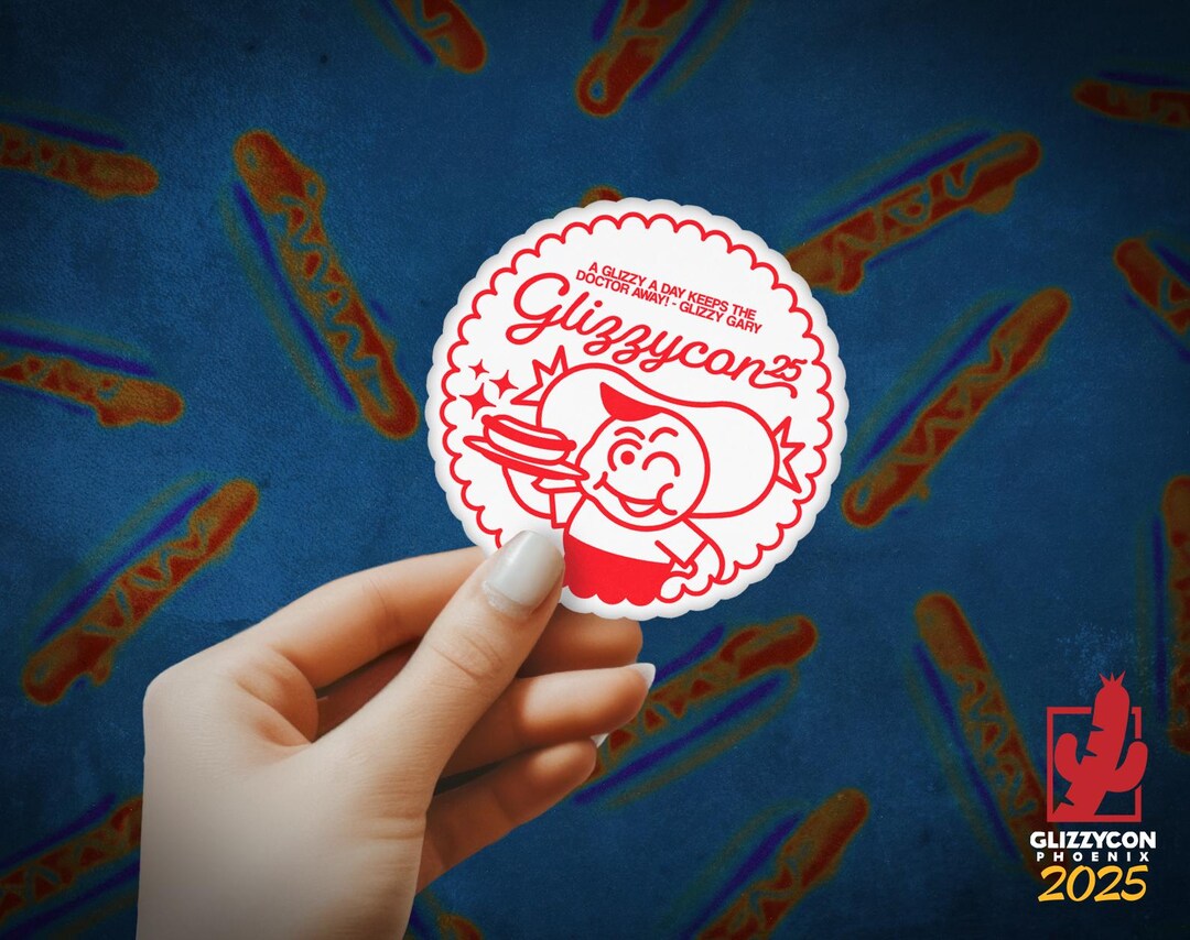 A Glizzy A Day Keeps the Doctor Away Kiss-cut Sticker | Glizzycon 2025 ...