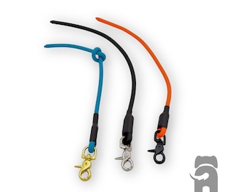 BioThane Dog Grab Handle | 12 Inch Traffic Lead, Training Tab