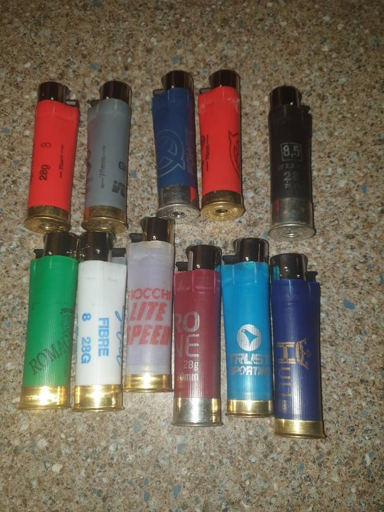 Shotgun Shell Lighters Genuine Clippers Etsy